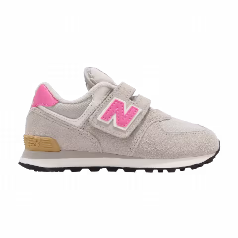New Balance 574 Little Kid Wide 'Timberwolf Lollipop'