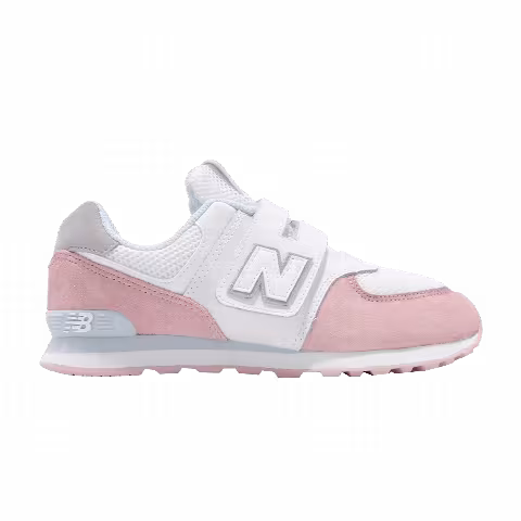 New Balance 574 Kids Wide 'Pink White Blue'