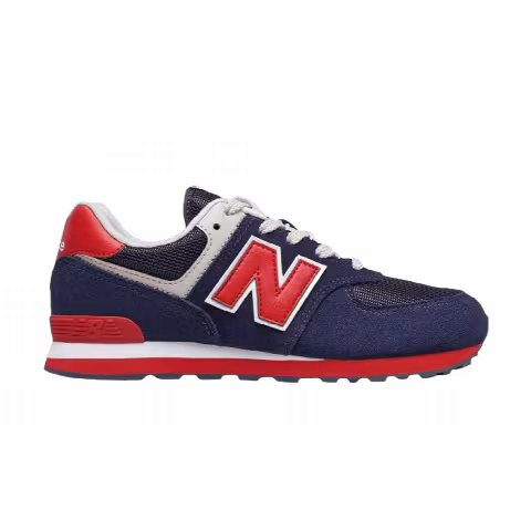 New Balance 574 Little Kid 'Navy Red'
