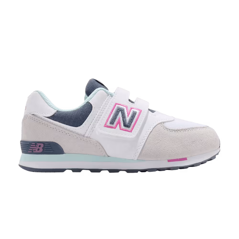 New Balance 574 Kids Wide Varsity Sport - Summer Fog Glacier