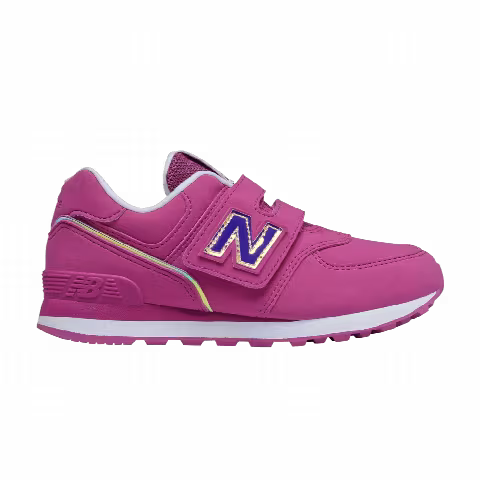 New Balance 574 Wide Kids 'Iridescent Fuchsia'