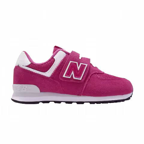 New Balance 574 Kids Wide 'Pink White'