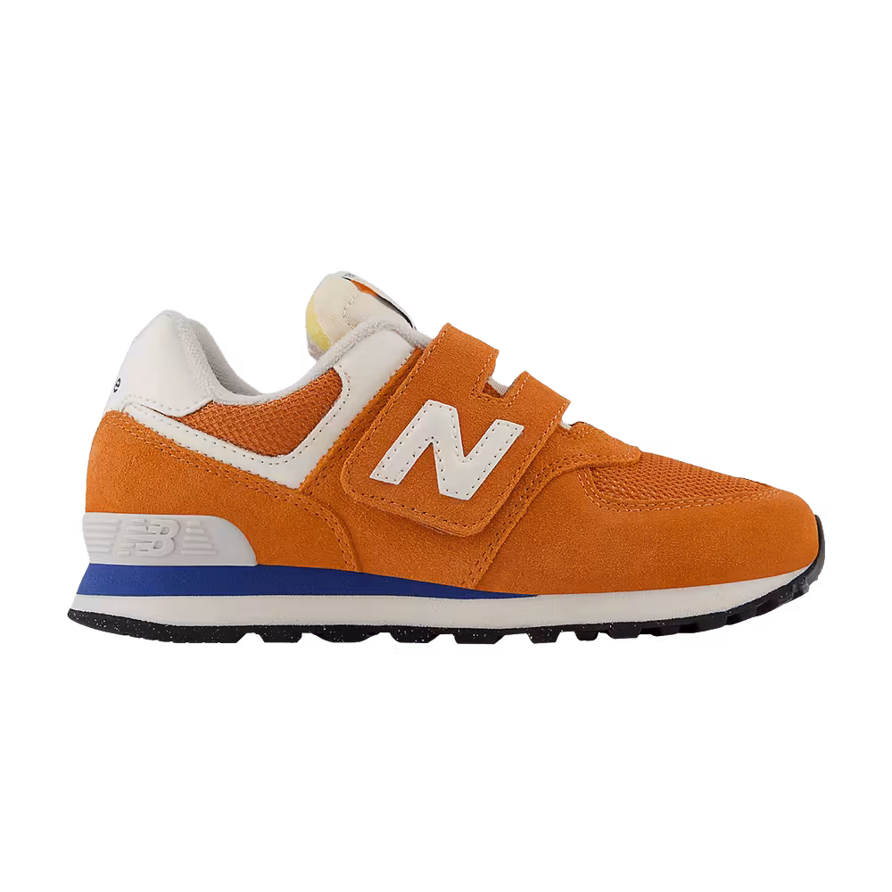 New Balance 574 Hook & Loop Little Kid Wide Infield Clay