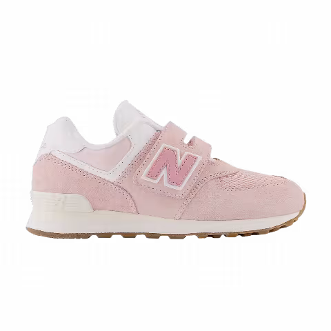 New Balance 574 Hook & Loop Little Kid Wide 'Crystal Powder'