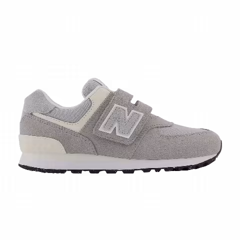 New Balance 574 Hook & Loop Little Kid Wide 'Team Away Grey'