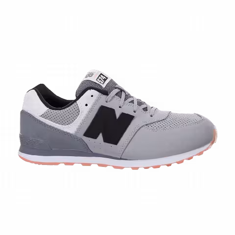 New Balance 574 Big Kid Wide 'State Fair - Grey'