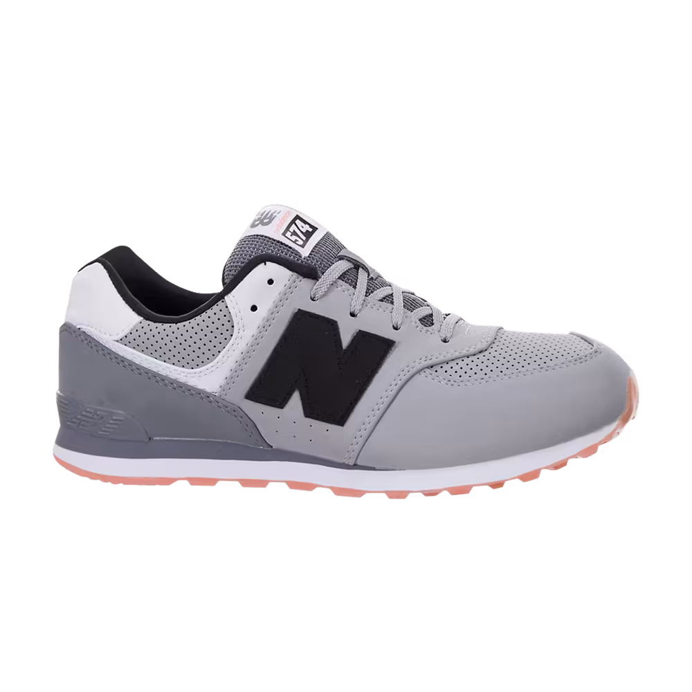 New Balance 574 Big Kid Wide State Fair - Grey
