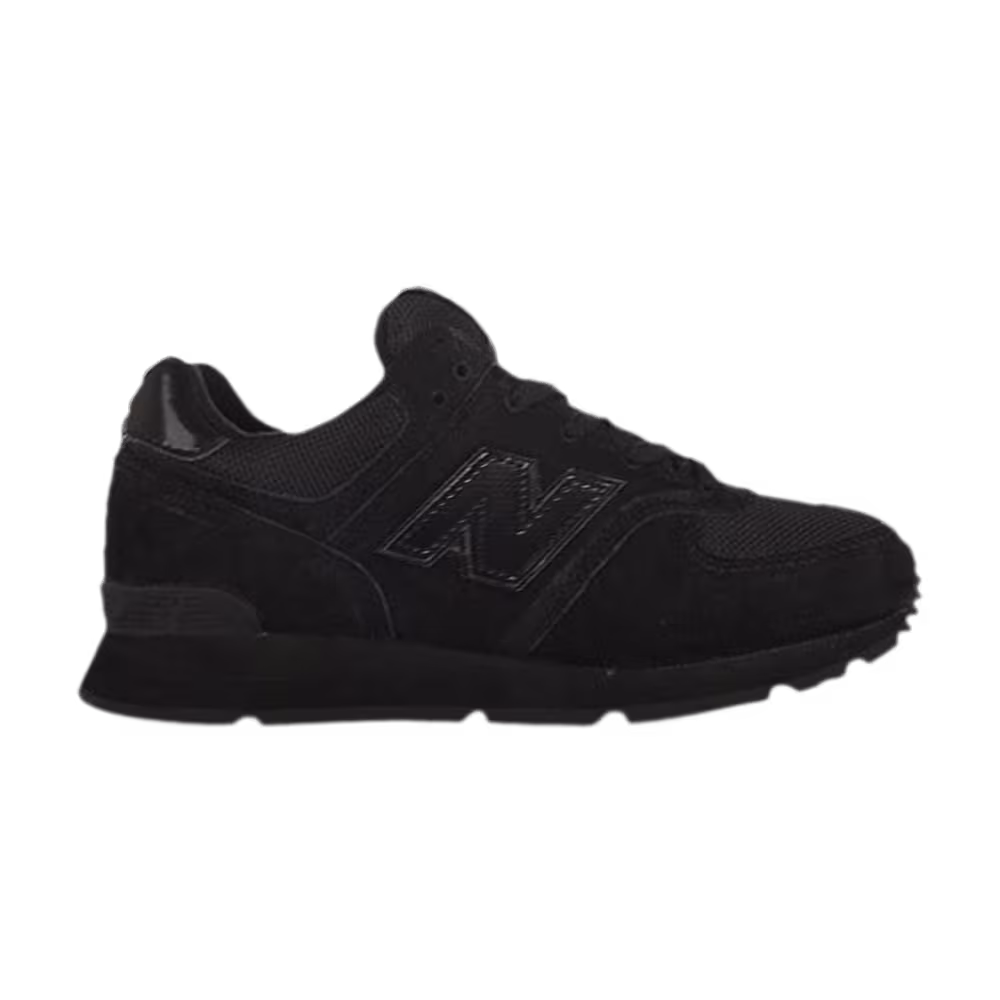 New Balance 574 Big Kid Triple Black
