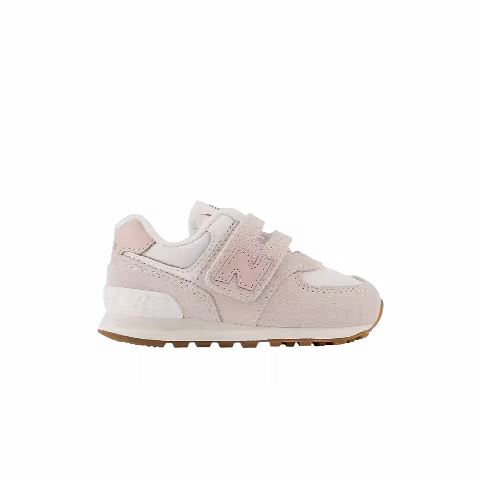 New Balance 574 Hook and Loop Toddler 'Moonbeam Pink Sand'