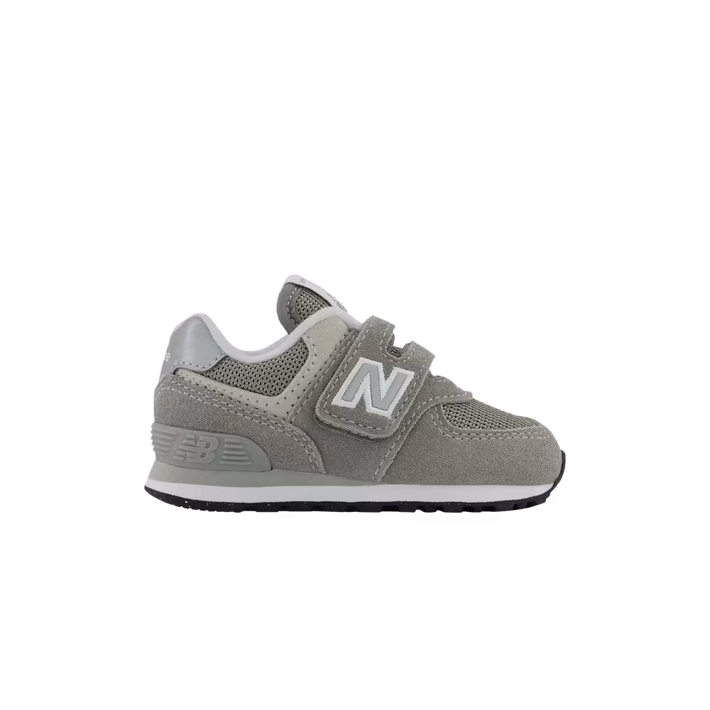New Balance 574 Hook & Loop Toddler Wide Core Pack - Grey