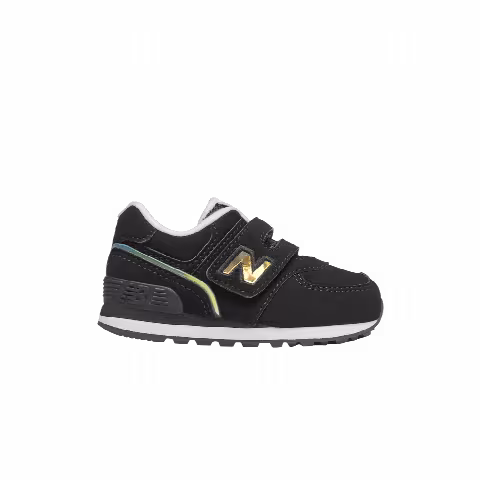 New Balance 574 Wide Toddler 'Black Gold'