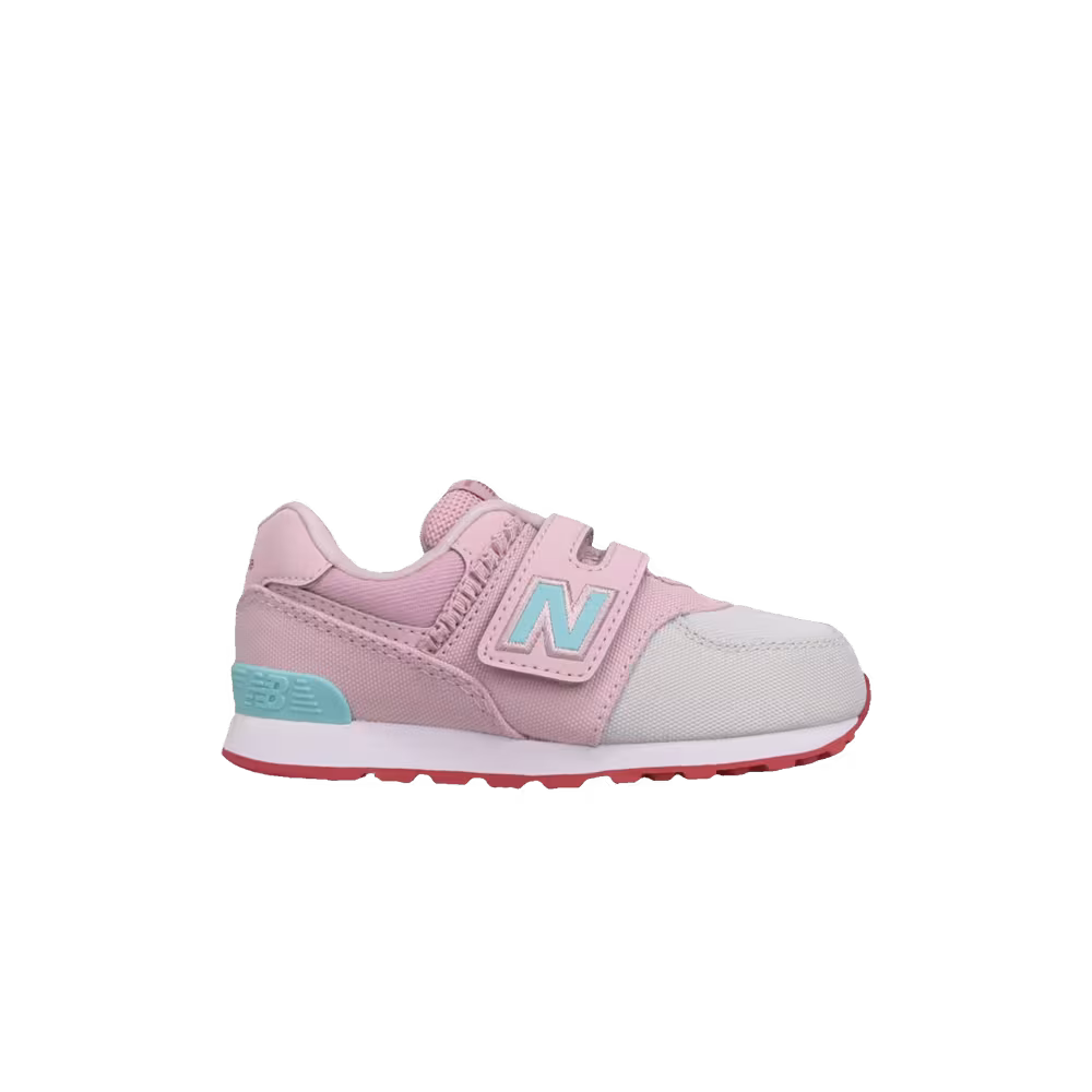 New Balance 574 Infant Pink Grey Blue