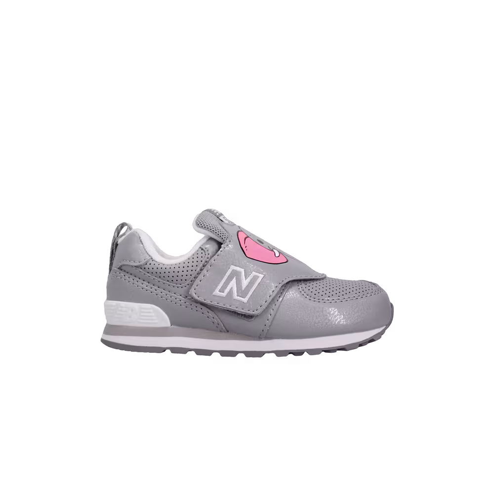 New Balance 574 Wide Infant Grey Pink