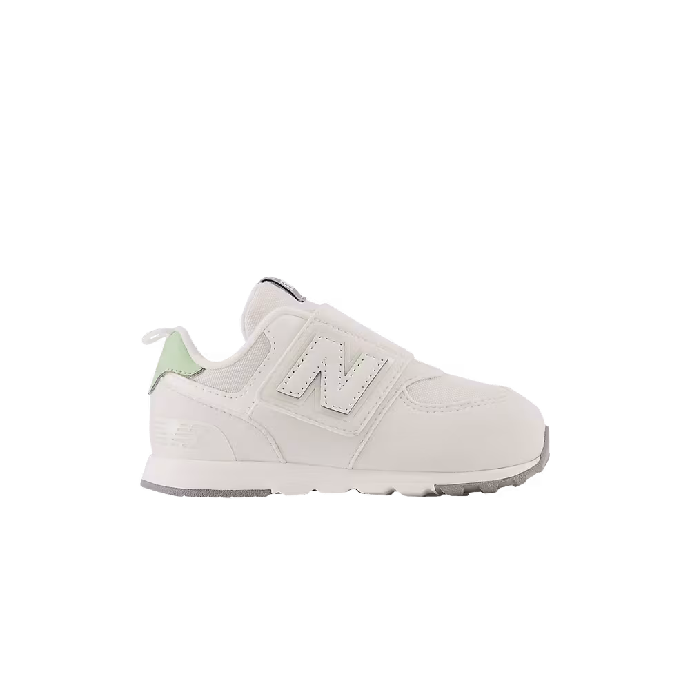 New Balance 574 Toddler Wide White