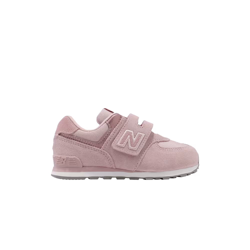 New Balance 574 Hook & Loop Toddler Wide Pink Haze