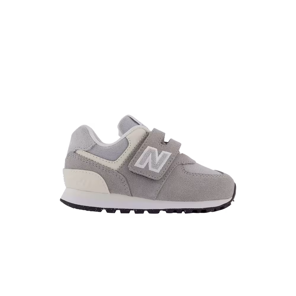New Balance 574 Hook & Loop Toddler Wide Team Away Grey