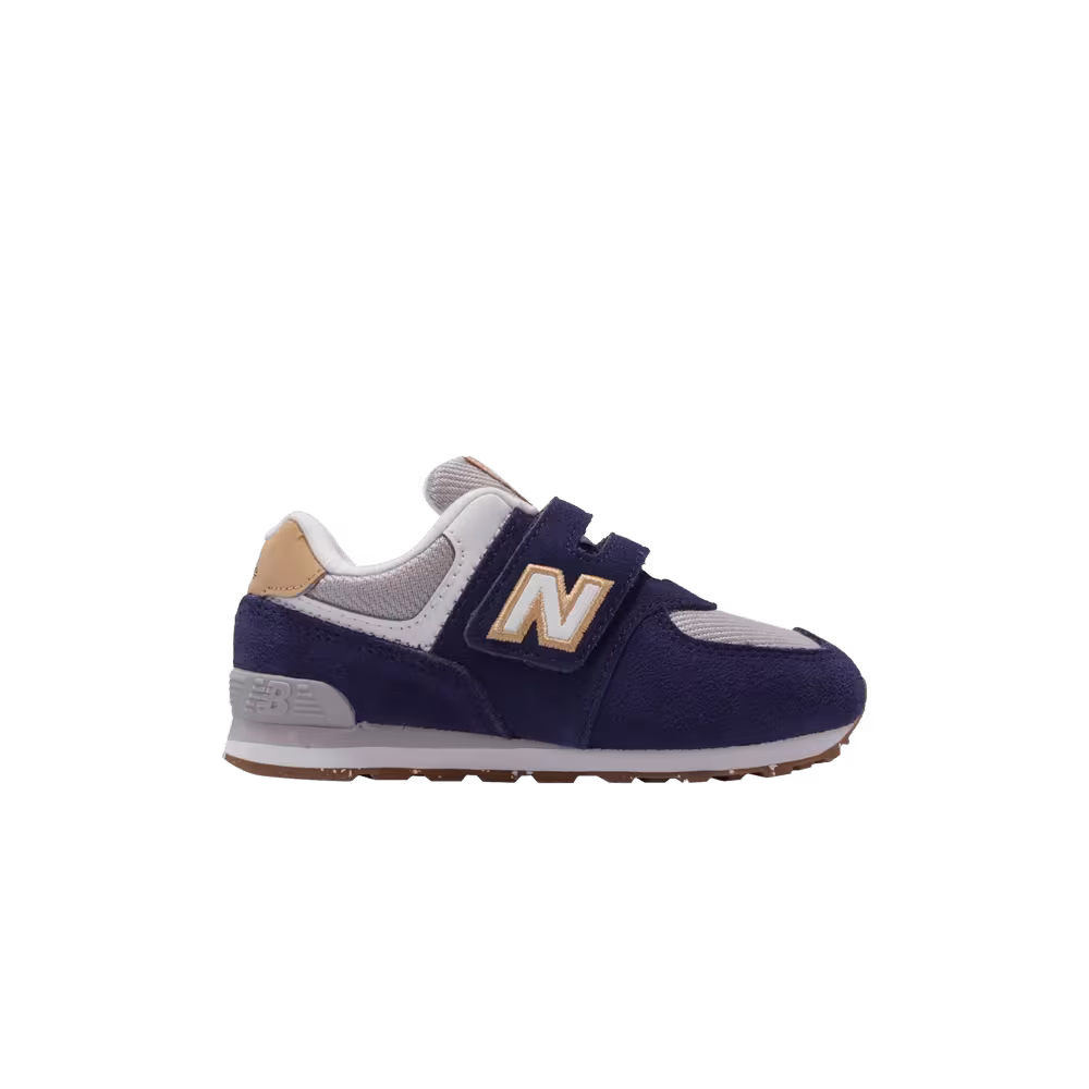 New Balance 574 Toddler Wide Navy Gum