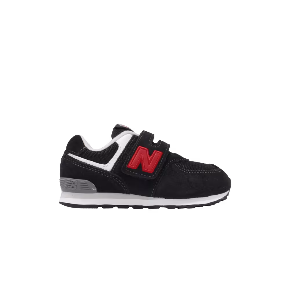 New Balance 574 Toddler Wide Black Red