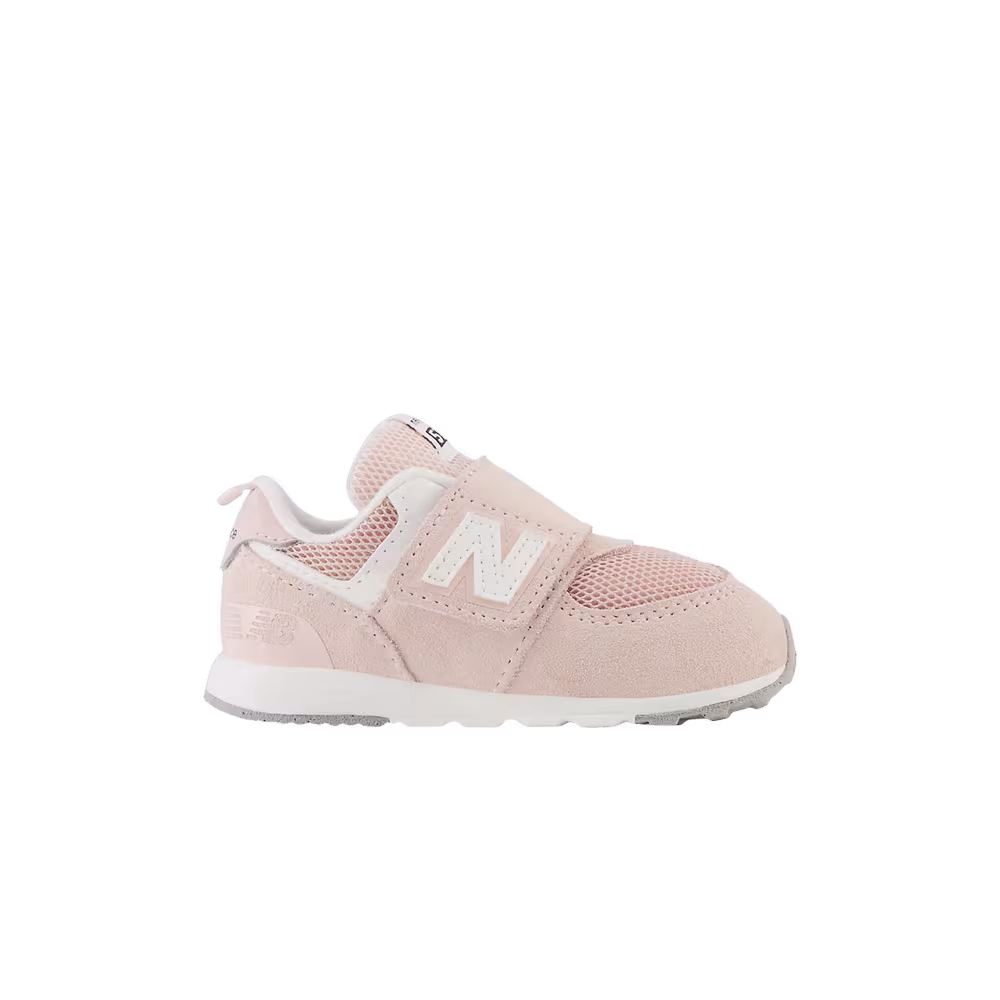 New Balance 574 Hook & Loop Toddler Wide Quartz Pink