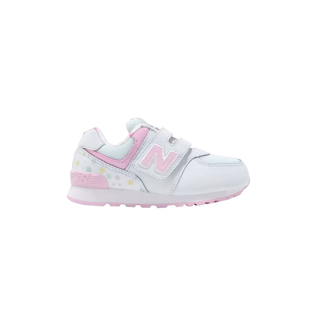 New Balance 574 Infant Wide Green Pink