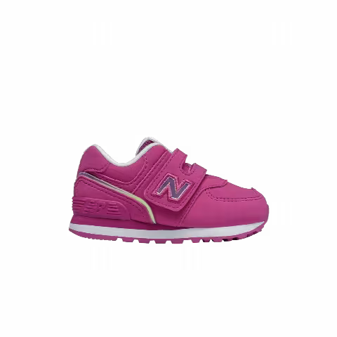 New Balance 574 Wide Toddler 'Iridescent Fuchsia'