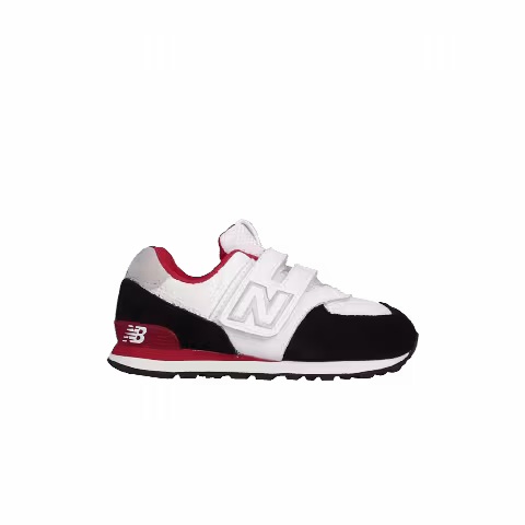 New Balance 574 Infant Wide 'White Black Red'
