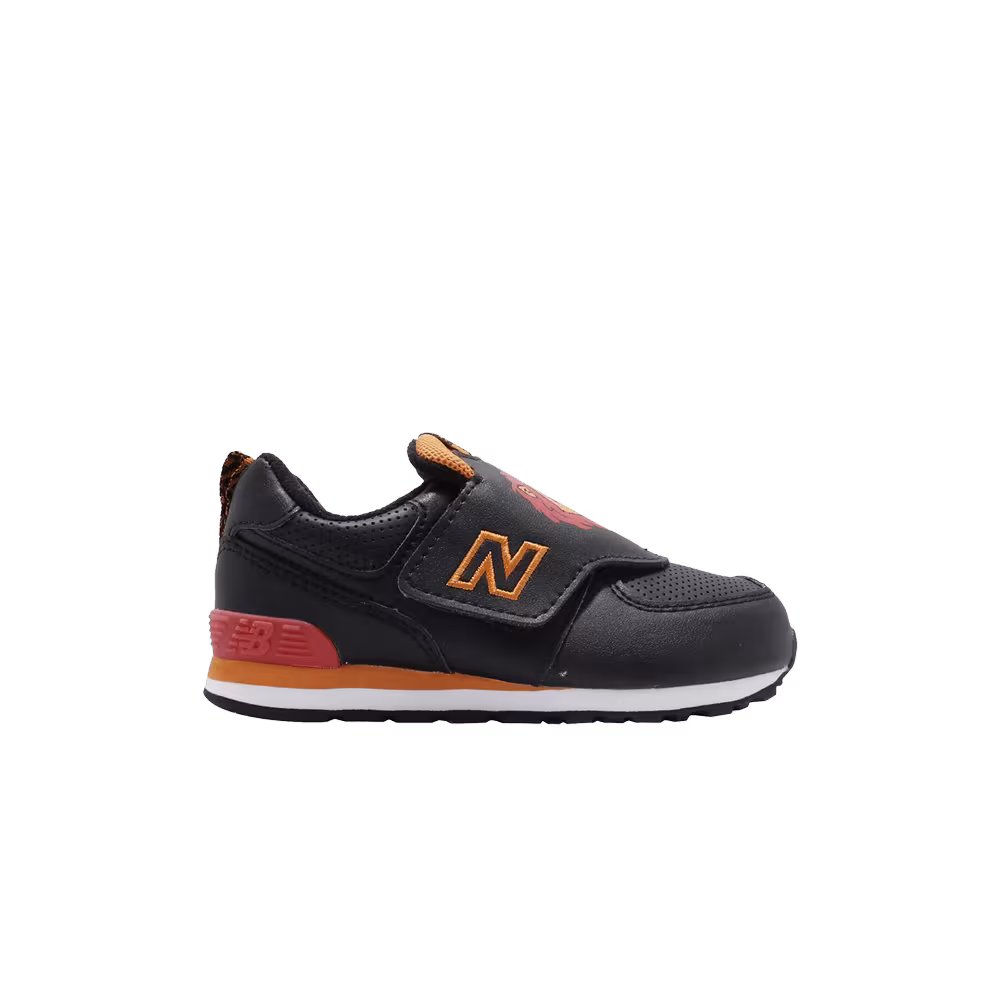 New Balance 574 Wide Infant Black Orange