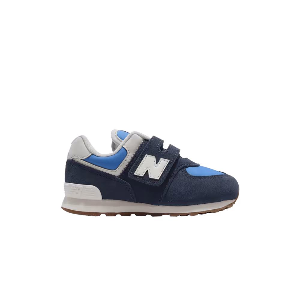 New Balance 574 Hook and Loop Toddler Wide Vintage Indigo