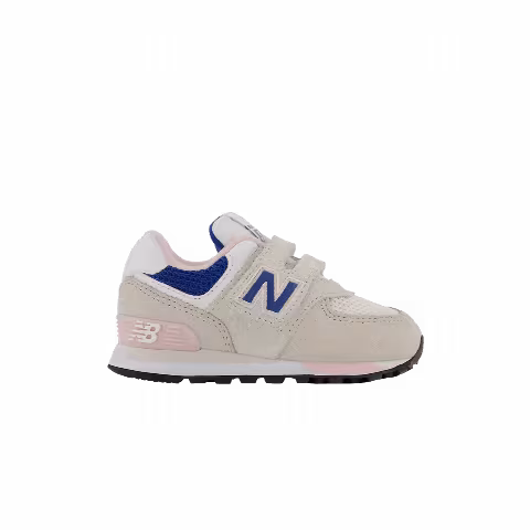 New Balance 574 Hook & Loop Toddler Wide 'Moonbeam Blue Groove'