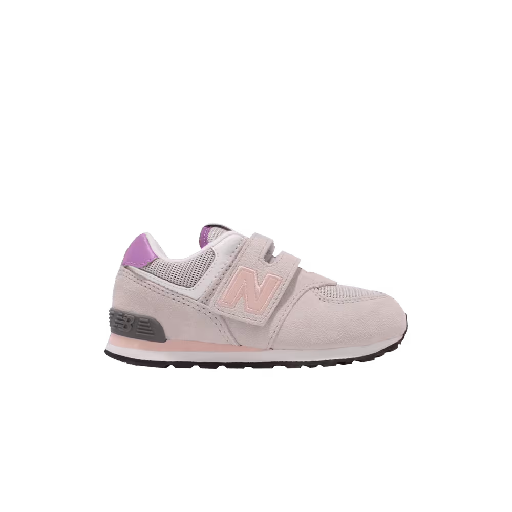New Balance 574 Toddler Wide Summer Fog Oyster Pink