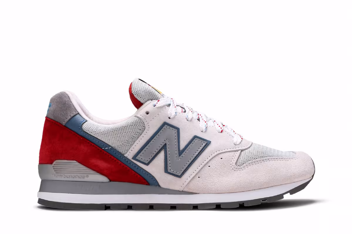 New Balance 996 Made in USA National Parks - Beige Red, view 2