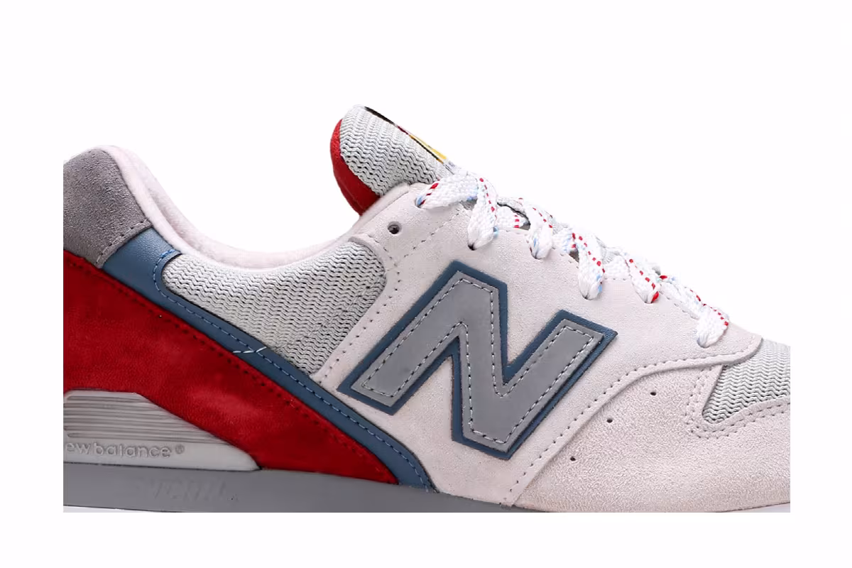 New Balance 996 Made in USA National Parks - Beige Red, view 3