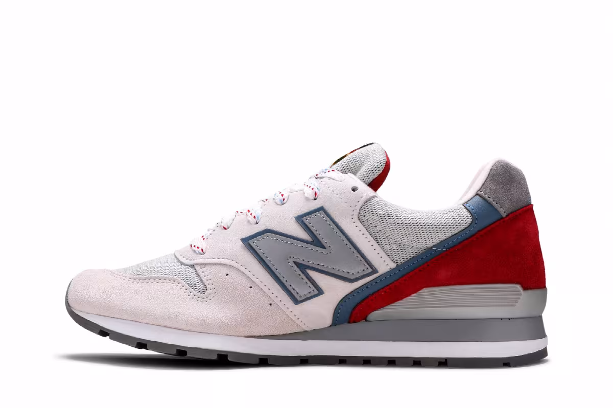 New Balance 996 Made in USA National Parks - Beige Red, view 4