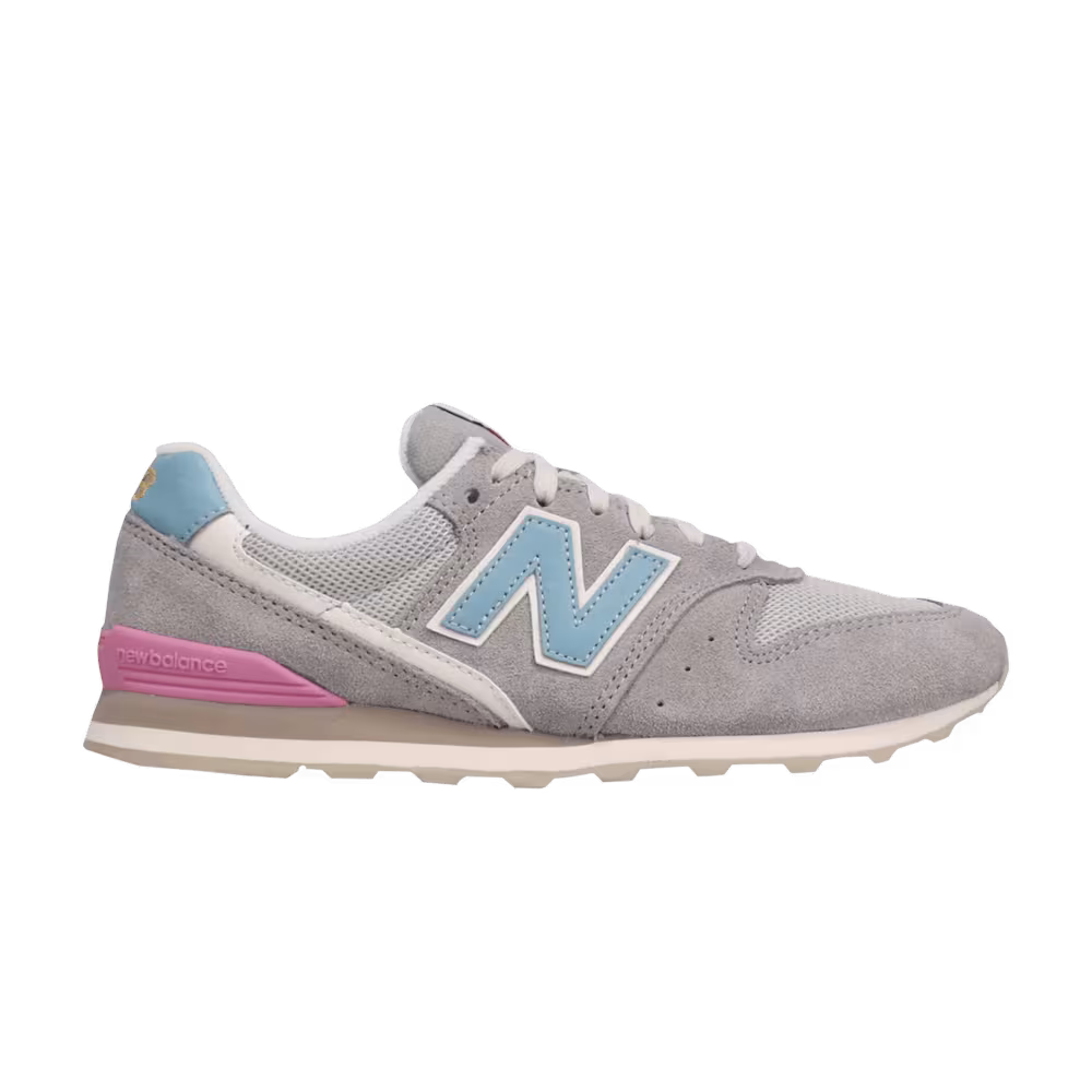 New Balance Women's 996 Grey Blue Pink