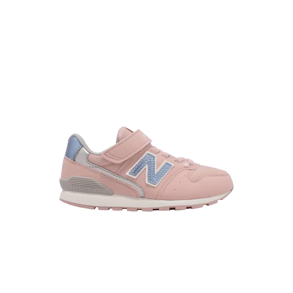 New Balance 996 Big Kid Wide Pink Metallic Blue