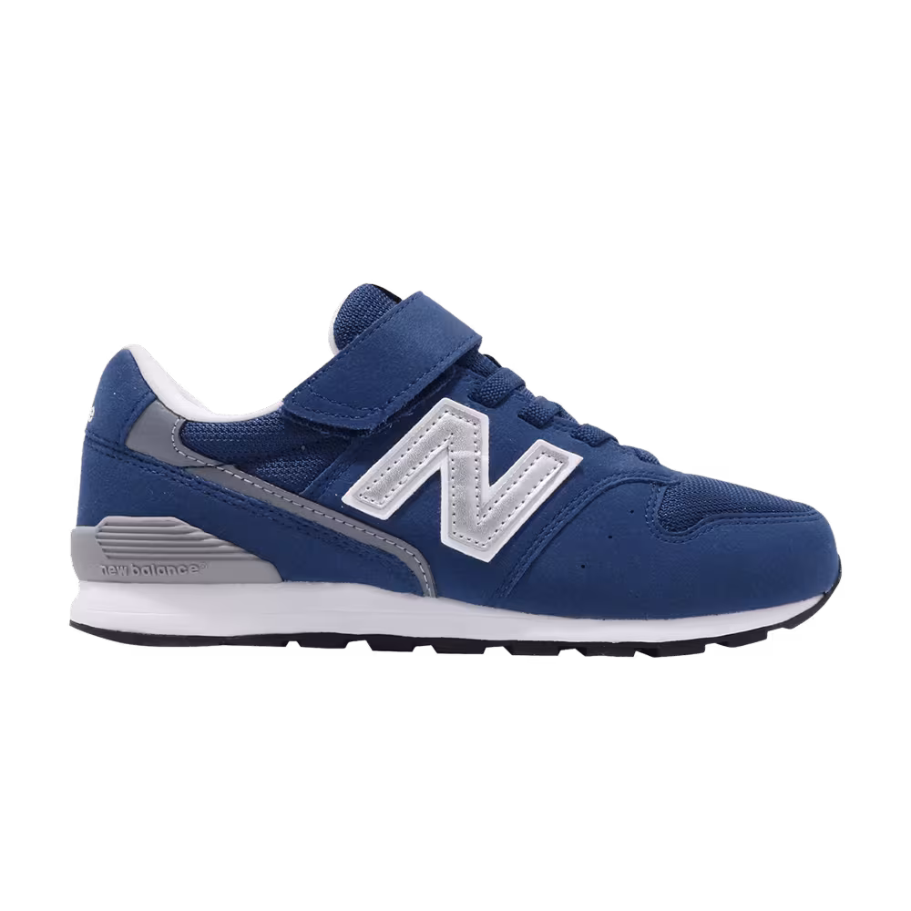 New Balance 996 Kids Wide Blue Silver White