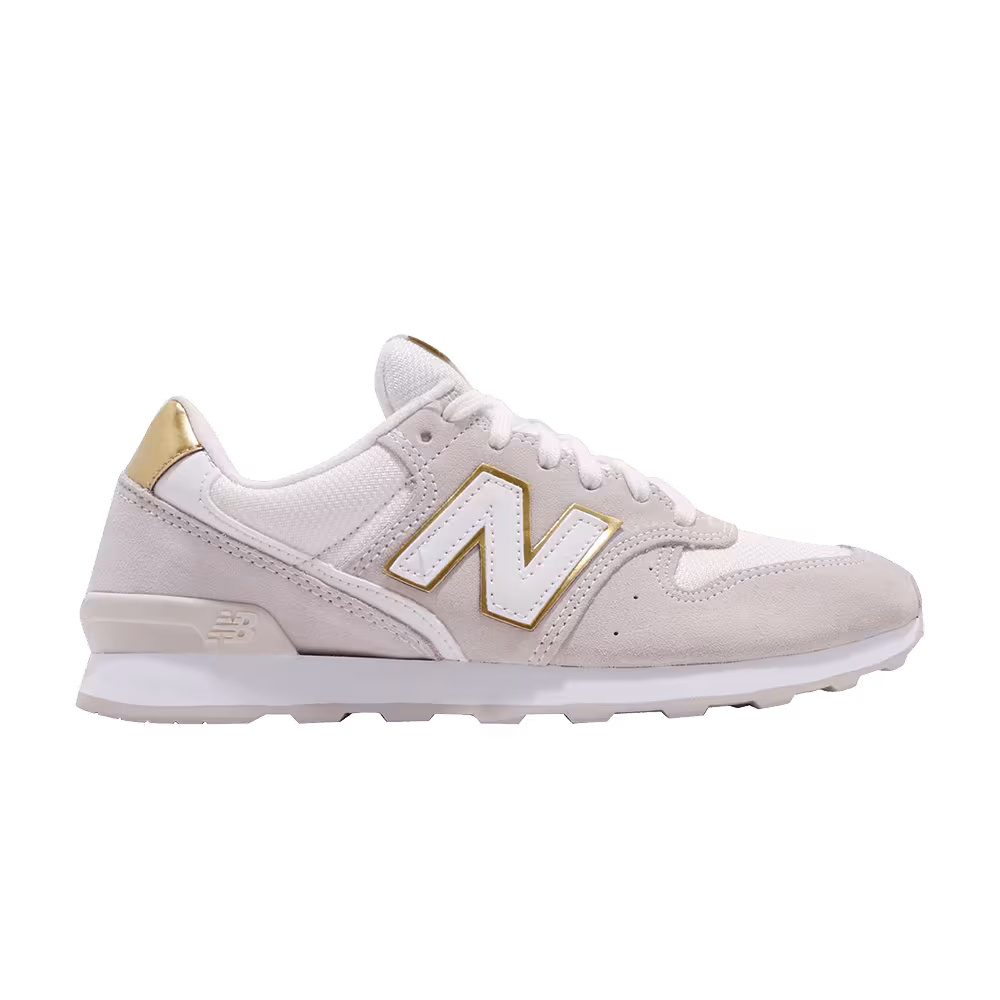 New Balance Women's 996 Wide Ivory Gold