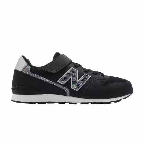 New Balance 996 Kids Wide 'Black Silver'