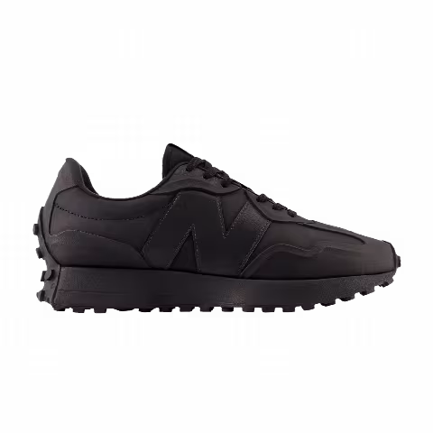 New Balance 327 'Triple Black Nubuck'