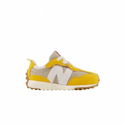 New Balance 327 New-B Hook & Loop Toddler Wide 'Vintage Gold'