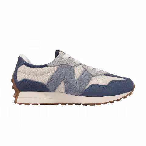 New Balance 327 Bungee Lace Little Kid Wide 'Vintage Indigo'
