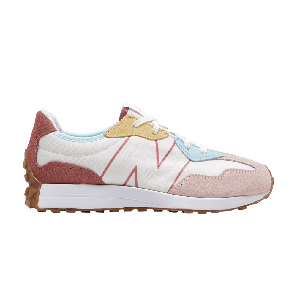 New Balance 327 Kids Wide Oyster Pink Henna