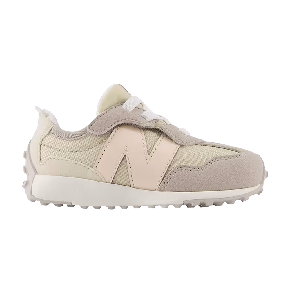 New Balance 327 New-B Hook & Loop Toddler Wide Moonrock Linen