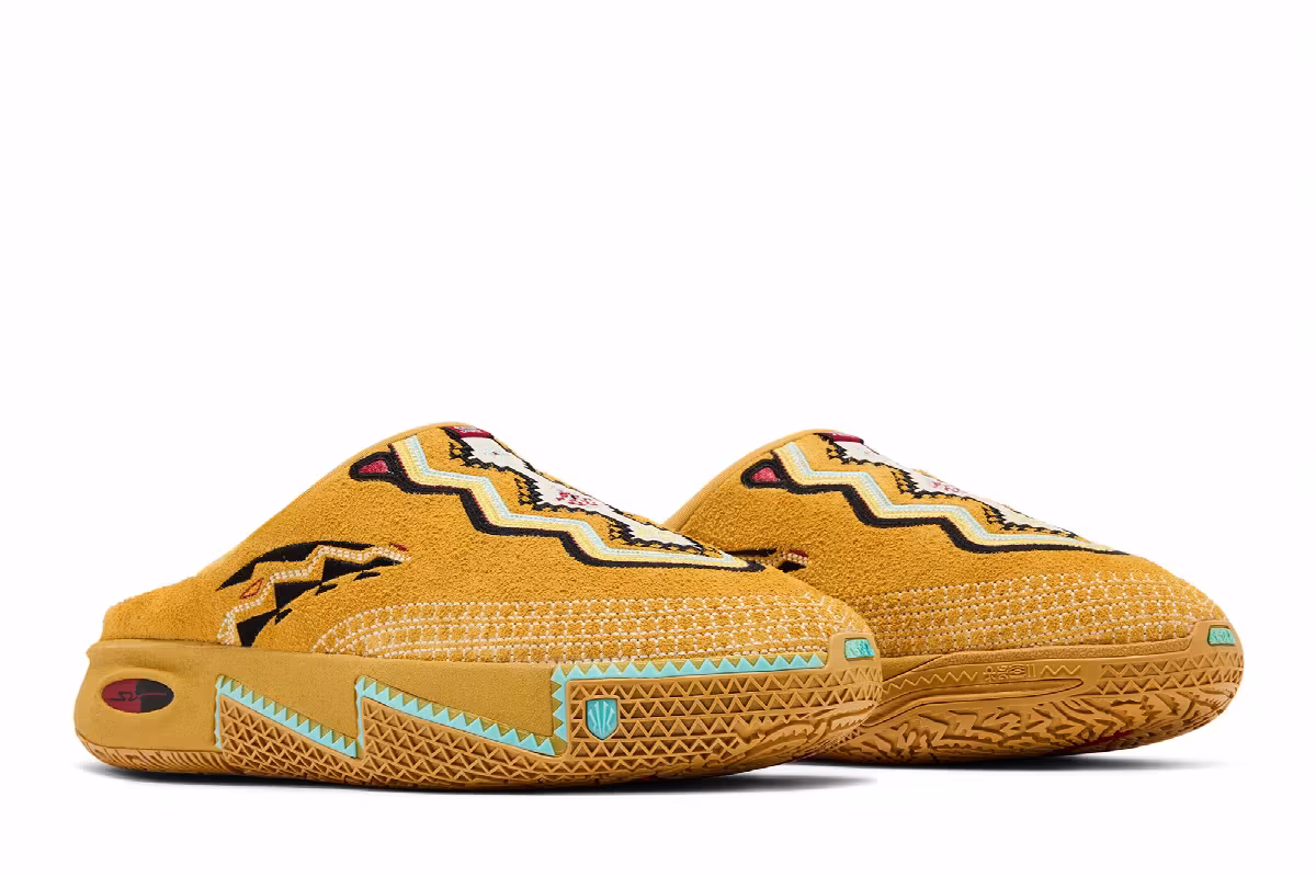 Anta Kai 2 Mules Yellow White Black, view 9
