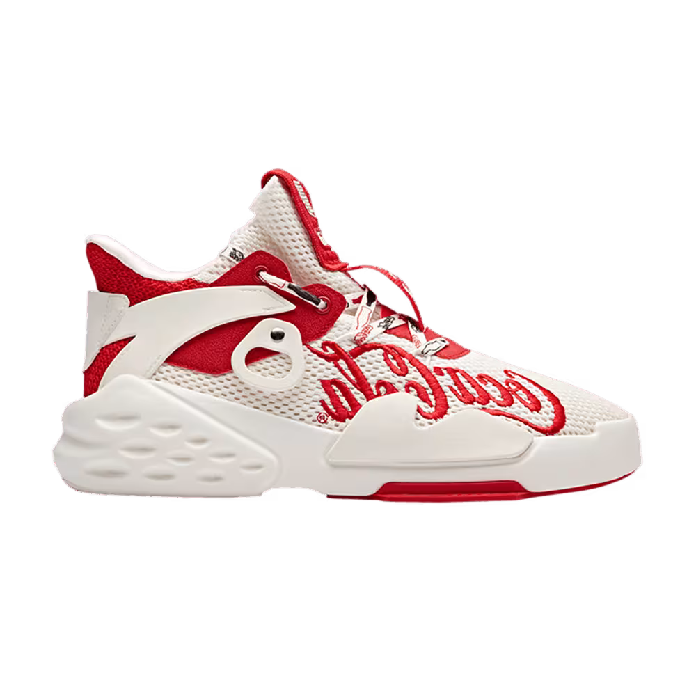 Coca-Cola x Anta Sock Sneaker White Red