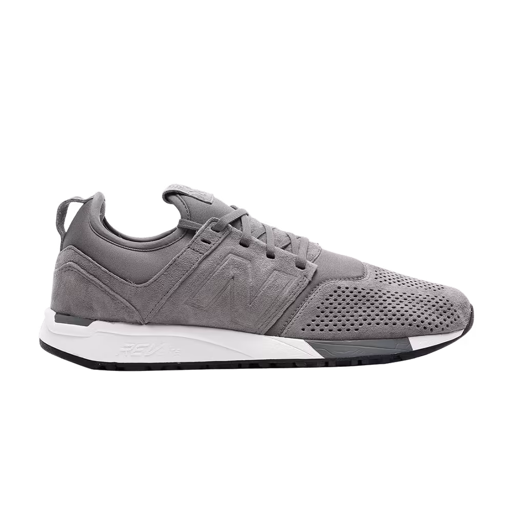 New Balance 247 Suede Grey White