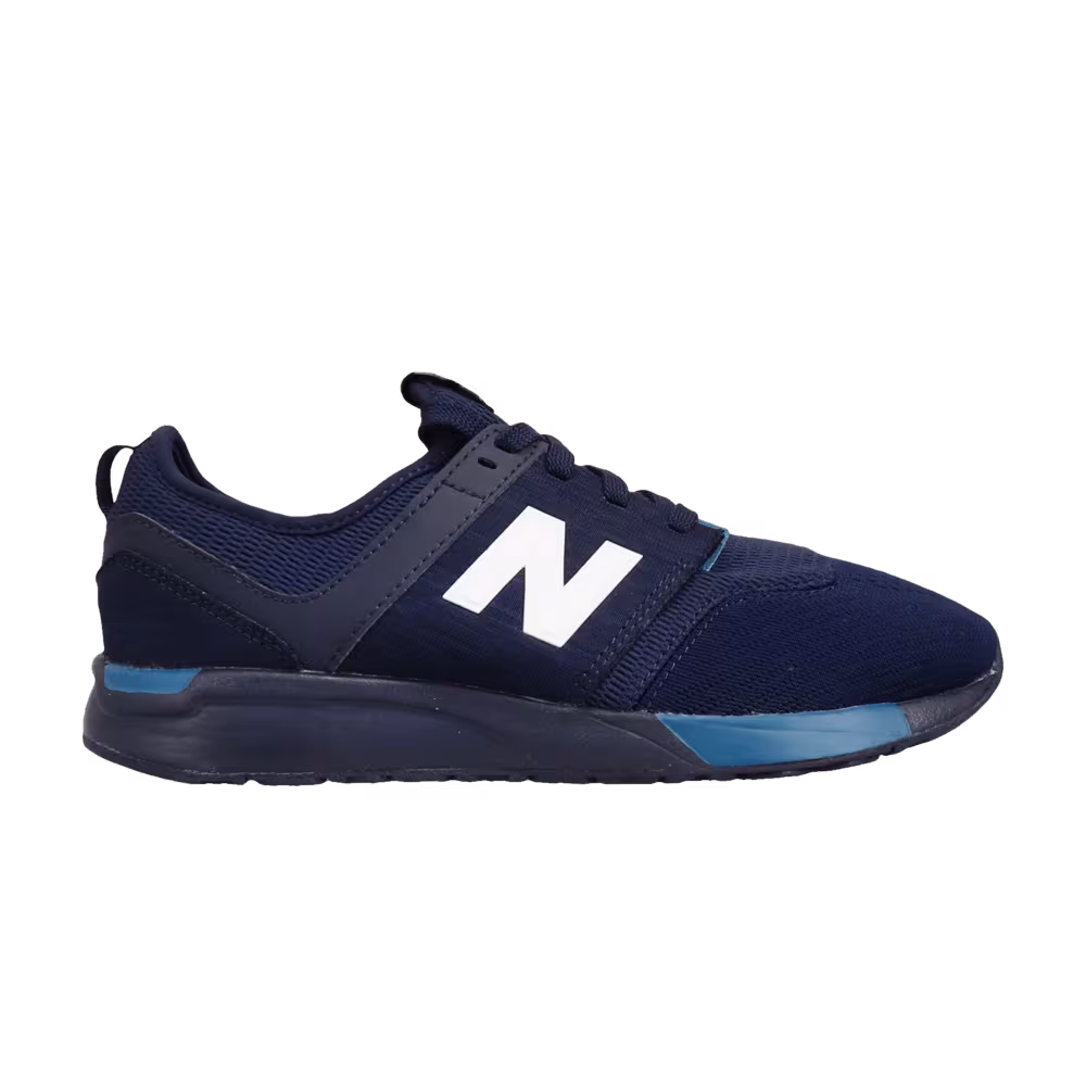 New Balance 247 Kids Wide Navy White