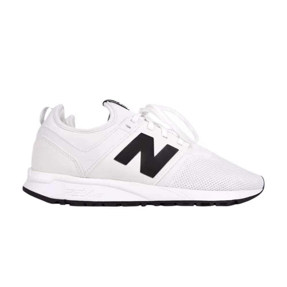 New Balance 247 Big Kid White Black
