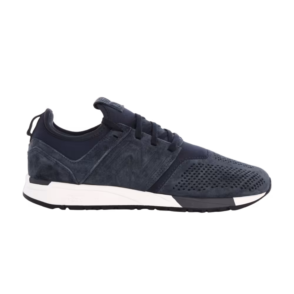 New Balance Suede 247 Navy White