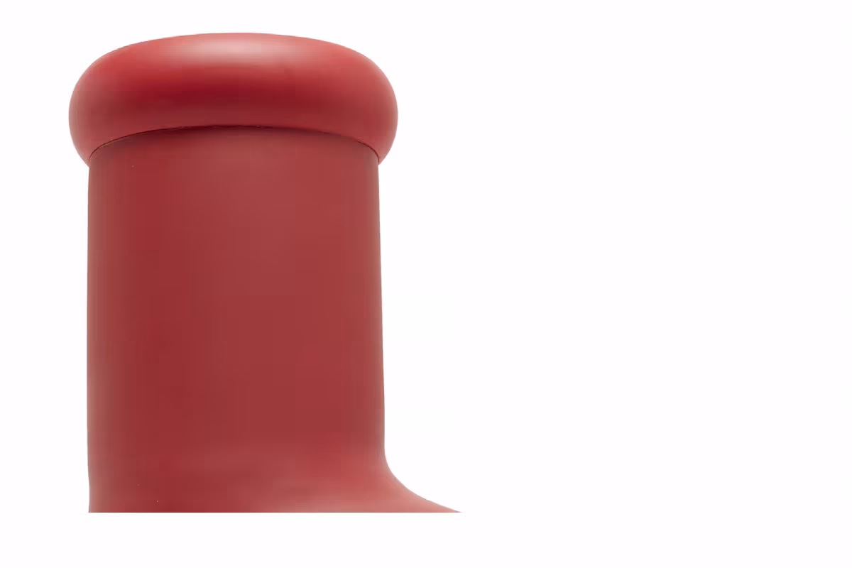 MSCHF Big Red Boot, view 3